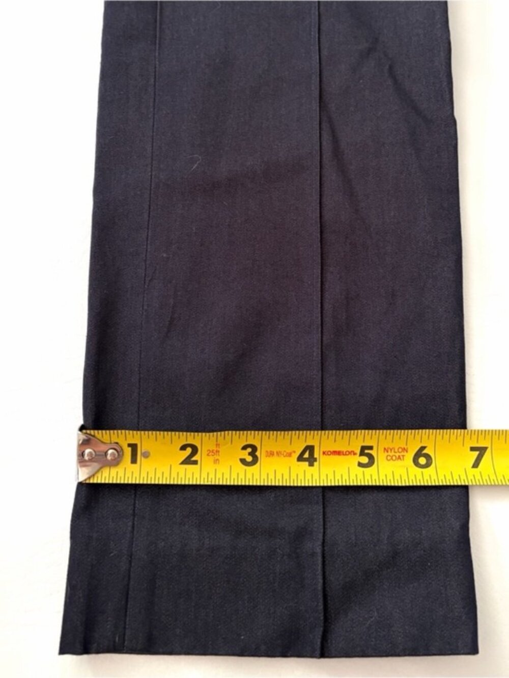 Brooks Brothers Pants Cotton Trousers Caroline Fit Pants Navy Blue size 6 - Picture 9 of 15